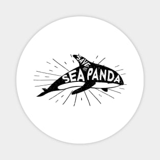 Save the Sea Panda Magnet